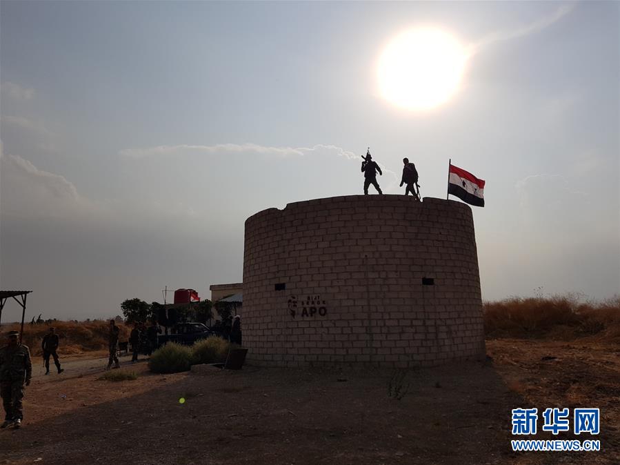 （國(guó)際）（1）敘政府軍進(jìn)駐國(guó)際聯(lián)盟撤出后留下的一個(gè)軍事基地