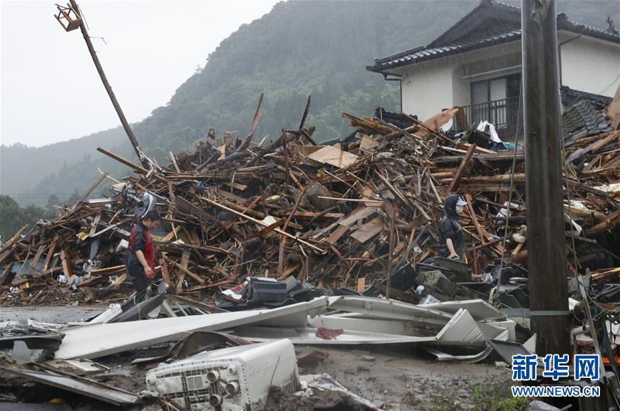 （國際）（2）日本政府認定7月份暴雨為“特定緊急災(zāi)害”