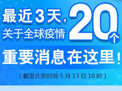 【圖解】最近3天，關于全球疫情20個重要消息在這里！